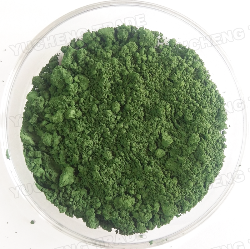 Cr6+ free chrome oxide green