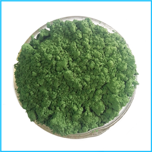 Verde de óxido de cromo utilizado para pigmento