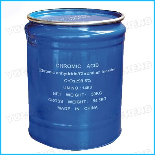 Red Flake Chromic Acid Anhydride For Electroplating