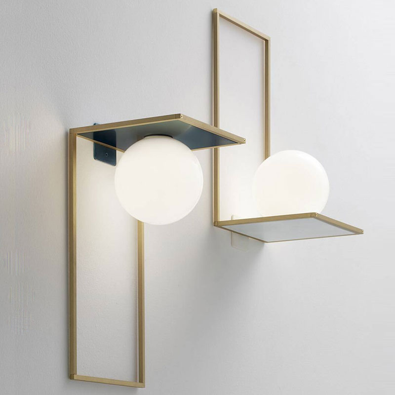 artistic shape wall lamp