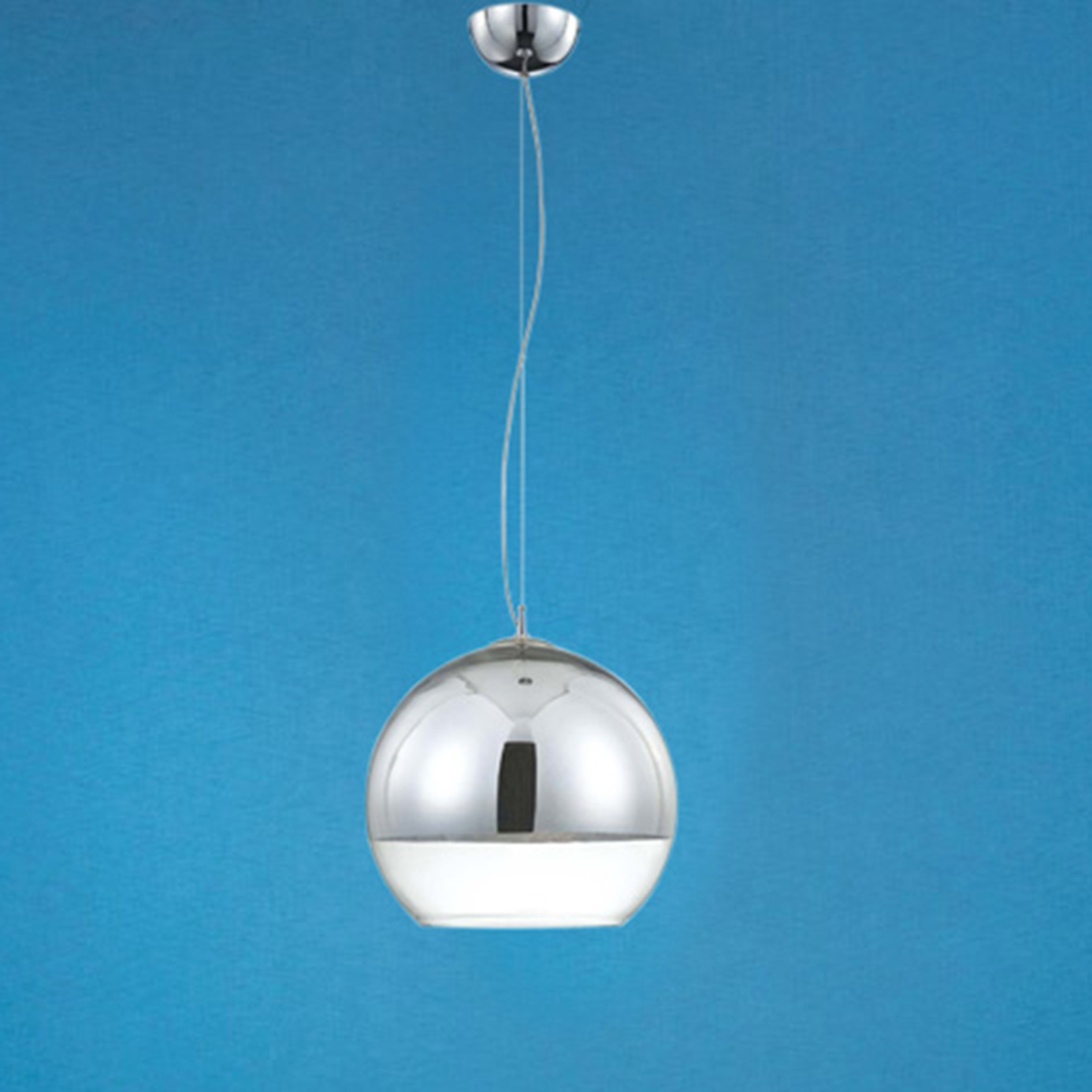 ​20455-019 Chromos 1-Light Large Pendant, Chrome