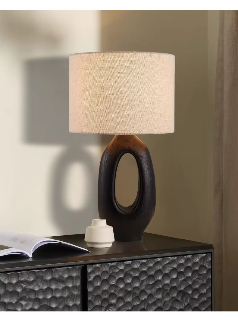 Modern Simple Vintage Table Lamp Home Decorative E27 Living Room Bedroom Bedside Desk Lamp