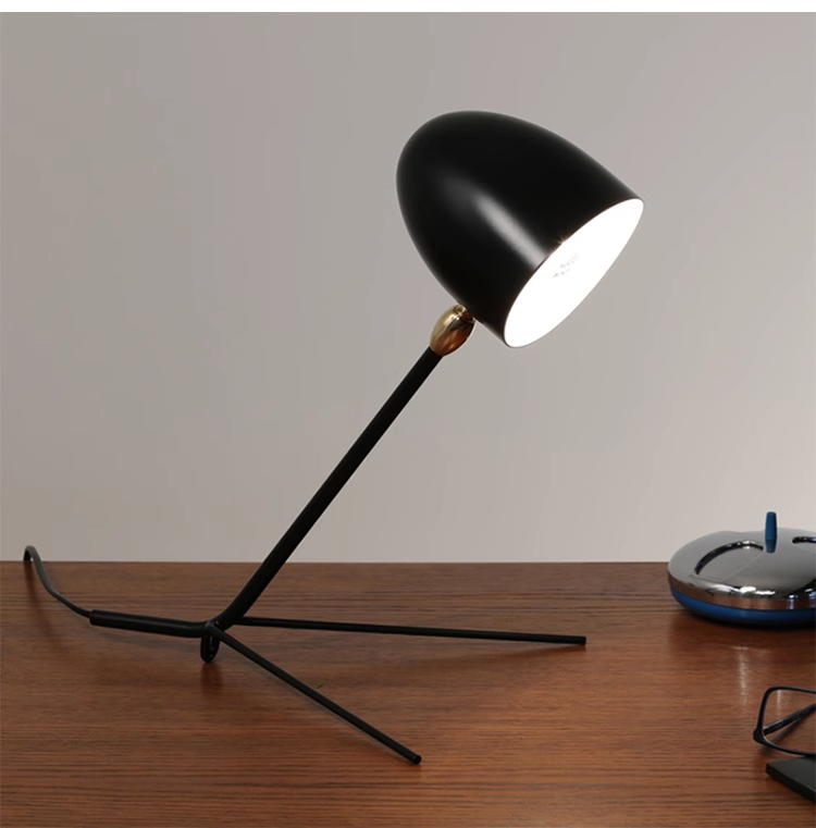 Simple Bedroom Modern Eye Study Lamp Bedside Lamp Retro Creative Decor table lamp