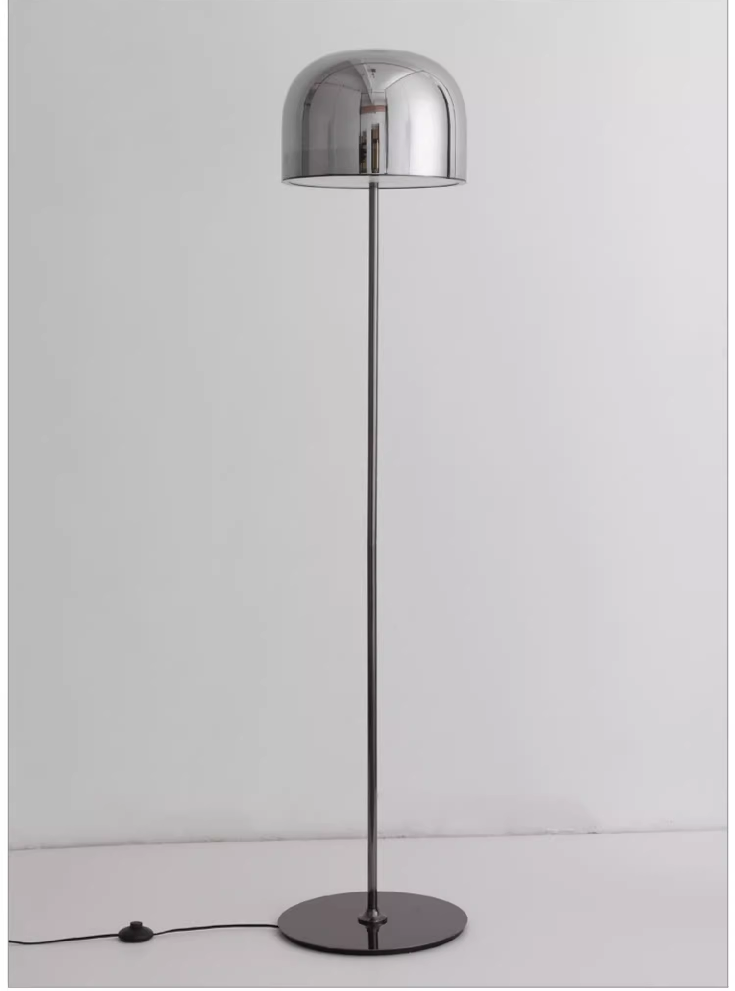 Modern Classic Simple Creative Bedroom Standing light Iron Glass LED hotel projects Floor Lamp