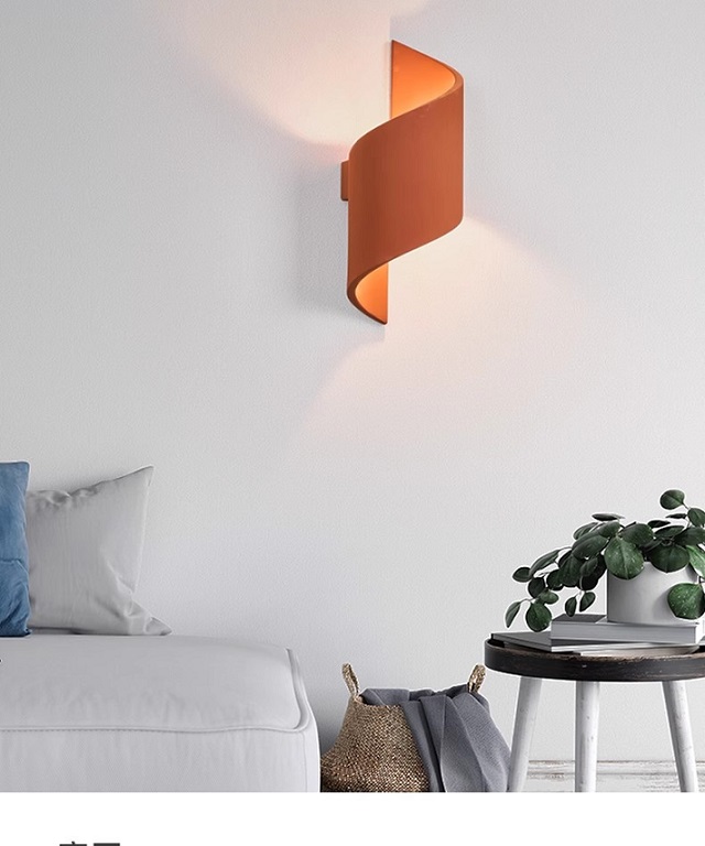 Plaster Gypsum Wall Lamp Attractive Indoor Decoration Warm White CCT Surface Mounted Custom Packing