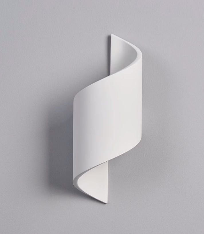 Plaster Gypsum Wall Lamp Attractive Indoor Decoration Warm White CCT Surface Mounted Custom Packing