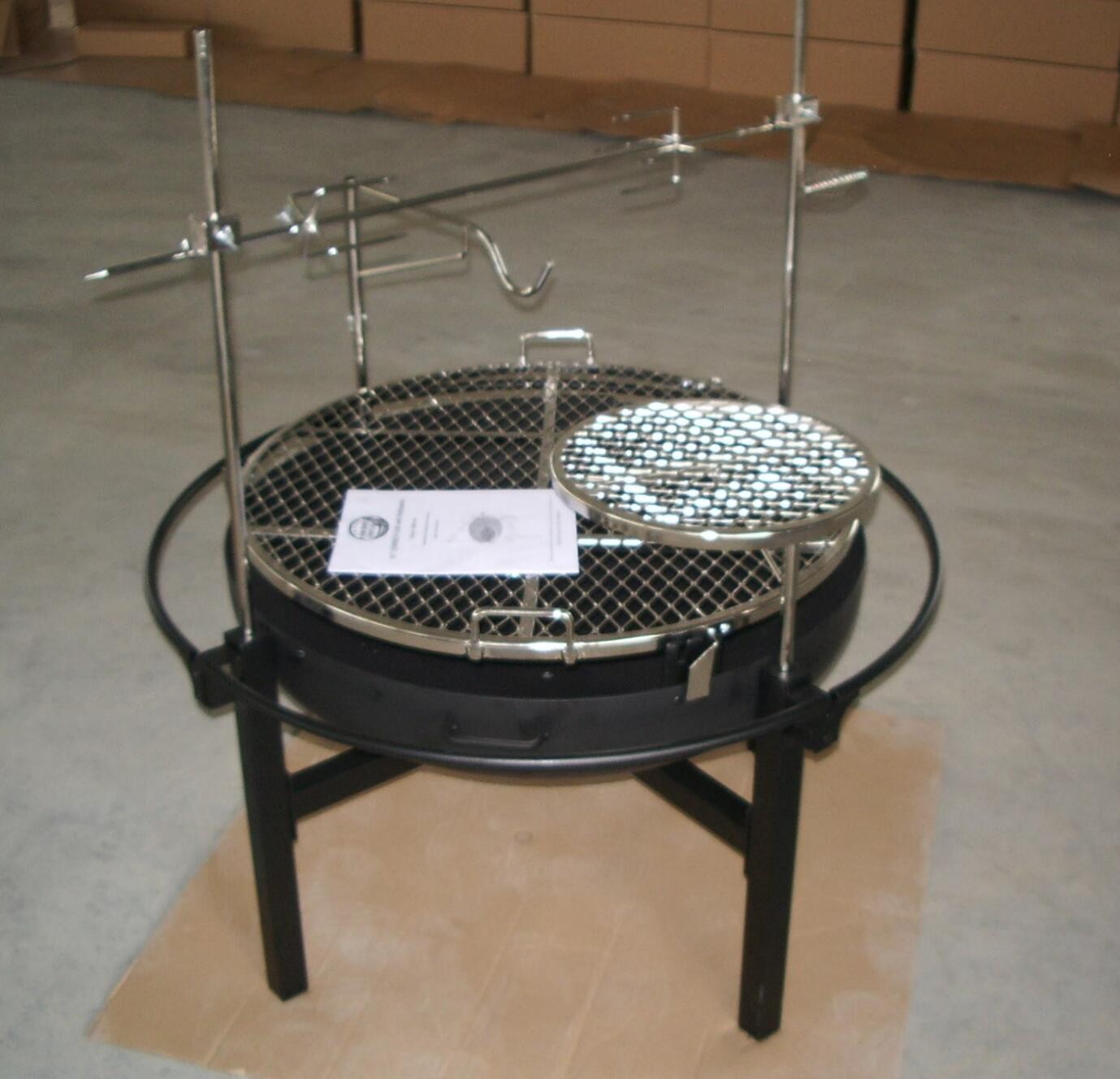 Customized Barbecue Charcoal Stainless Steel Yakitori Bbq Window Grill