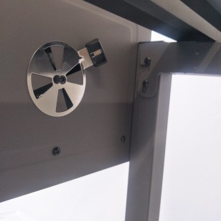 Classic Charcoal Grill with Side Shelf