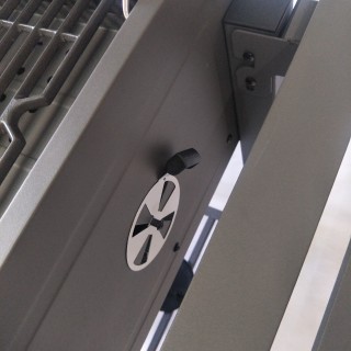 Classic Charcoal Grill with Side Shelf