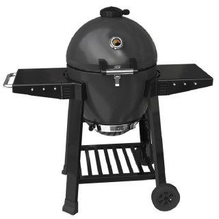 21inch Steel Kamado with Cast Iron Cooking grid