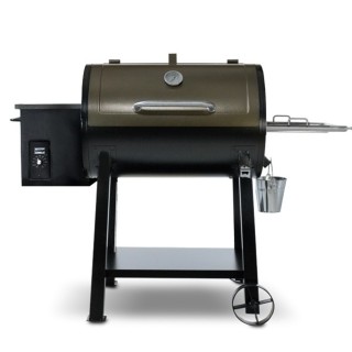 Charcoal Bbq Grill Wood Pellet Barrel Smoker