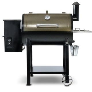 Grill Bbq Wood Chips Barbecue Stainless Steel Smoker