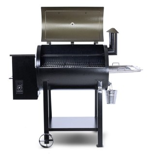 Grill Bbq Wood Chips Barbecue Stainless Steel Smoker