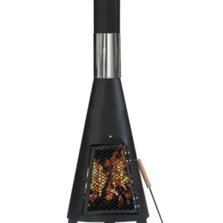 Camping Folding Steel Fire Pit Wood Burning