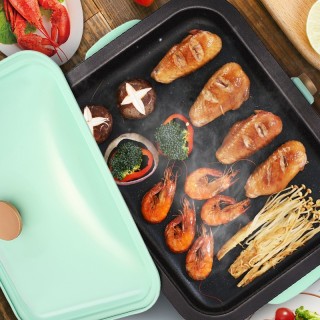 Burger Machine Waffle Iron Bbq Outdoor Kitchen Sandwich Maker Grill