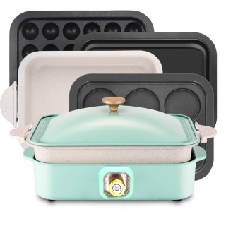 Burger Machine Waffle Iron Bbq Outdoor Kitchen Sandwich Maker Grill