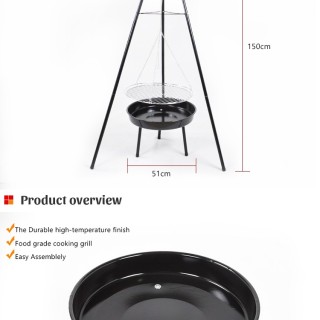 Portable Bbq Camping Panini Table Outdoor Weber Grill