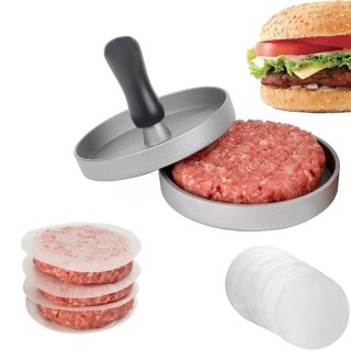Cast Iron Grill Burger Meat Press