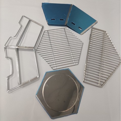 Camping Bbq Tool Set Portable Camping Folding Campfire Grill