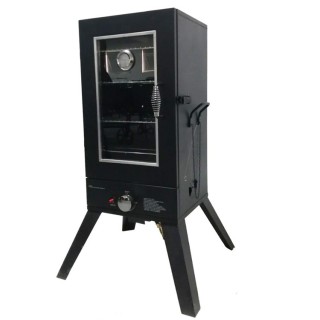 Chicken Smoker Box Built In Bbq Gas Grill Weber