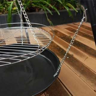 Bonfire Outdoor Wood Place Round Fire Pit