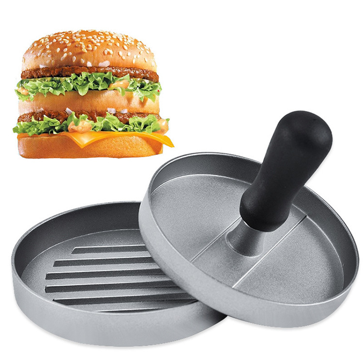 Pressa per hamburger BBQ con accessori