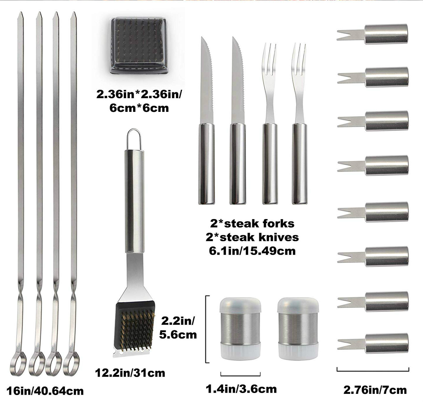 bbq tool set