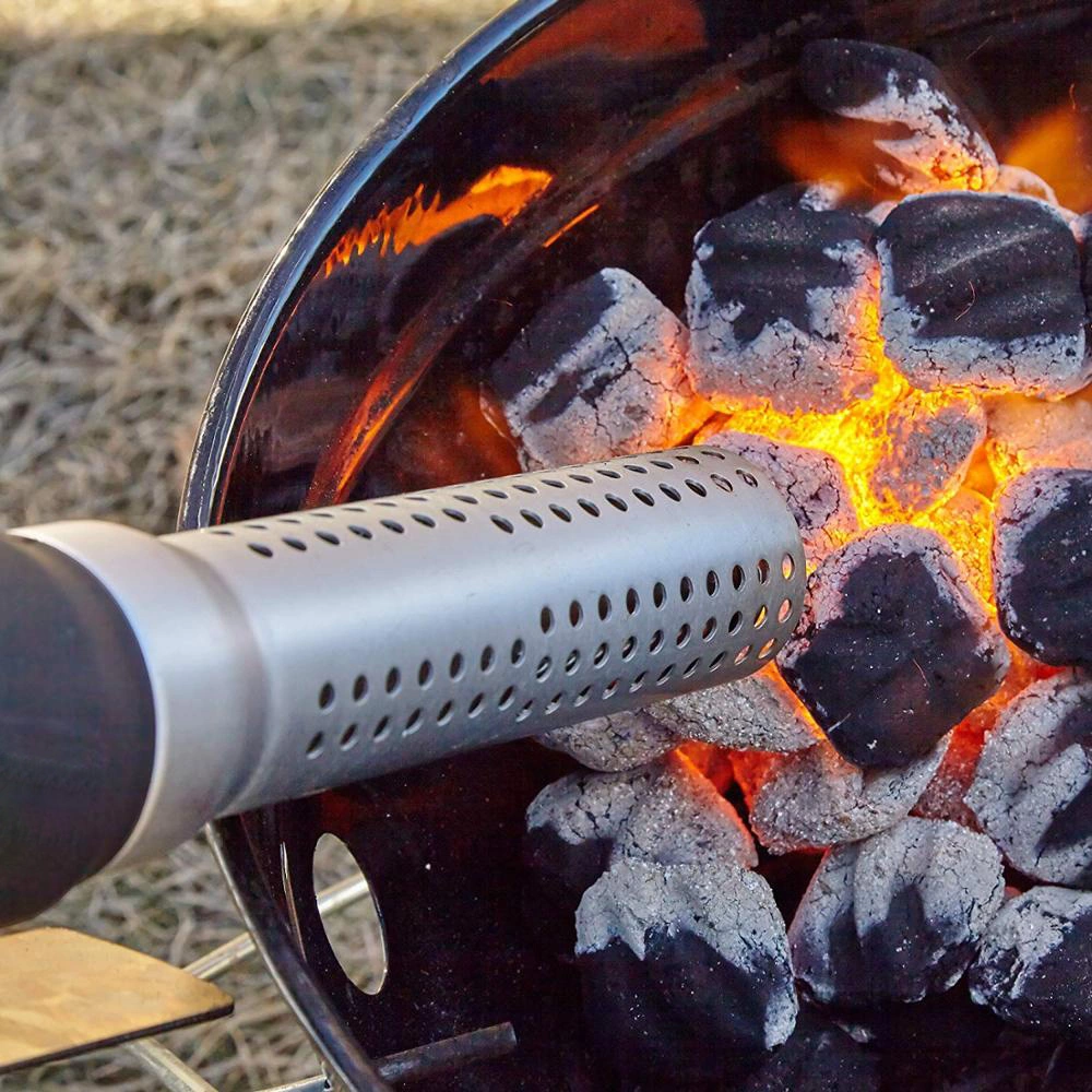 1 paquete de arrancador de chimenea de carbón encendedor de carbón