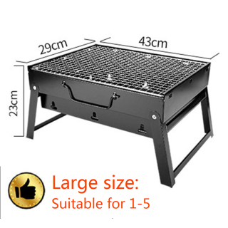 folding barbecue portable charcoal bbq grill