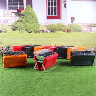 Outdoor Charcoal Portable folding Camping Bbq Barbecue Stove Grill