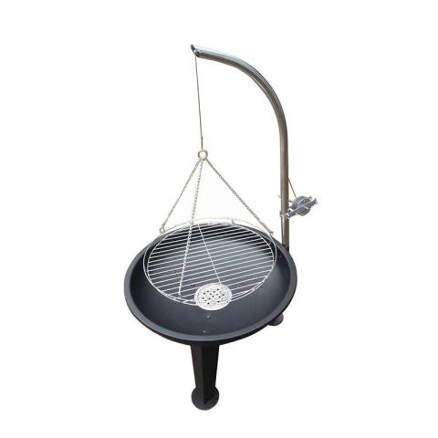 Hanging Grill Adjustable Charcoal Grills Outdoor Portable Cooking Bbq Tripod