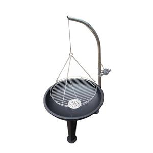 Hanging Grill Adjustable Charcoal Grills Outdoor Portable Cooking Bbq Tripod