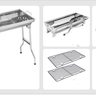 Camping Grill Foldable Legs Outdoor Grill Charcoal Bbq Barbecue Grills