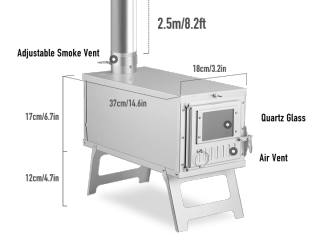 why we choose wood fire camping stoves , stainless steel or Titanium tent stoves ?