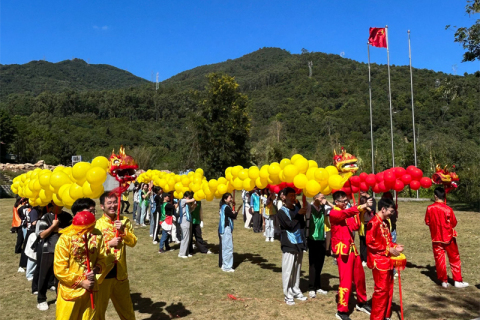 Employees of Xiamen Tekl Interprises Co., Ltd. demonstrated excellent teamwork at the fun sports meet