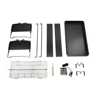 Fish BBQ grill portable rotary item