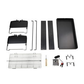 Fish BBQ grill portable rotary item