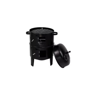 BBQ vertical smoker charcoal portable camping and outdoor