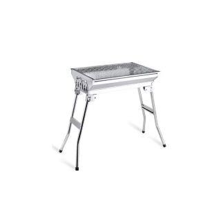 Hot Selling 430 Stainless Steel Portable Foldable bbq charcoal grills For outdoor camping