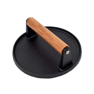 Cast iron hamburger press BBQ accessories