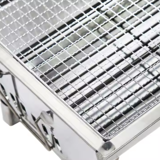 Quited sold BBQ charcoal portable grill emergency oven camping stove