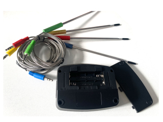 Discounted four pin thermometer for BBQ and kitchen in stock BBQ tool accessories