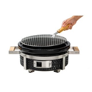 BBQ charcoal ceramic grill for garden