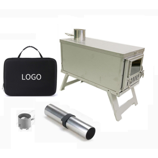 Stainless steel tent stove: a versatile tool for outdoor heating and cooking