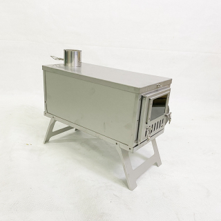 Stainless steel tent stove: a versatile tool for outdoor heating and cooking