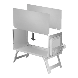 Stainless steel tent stove: a versatile tool for outdoor heating and cooking