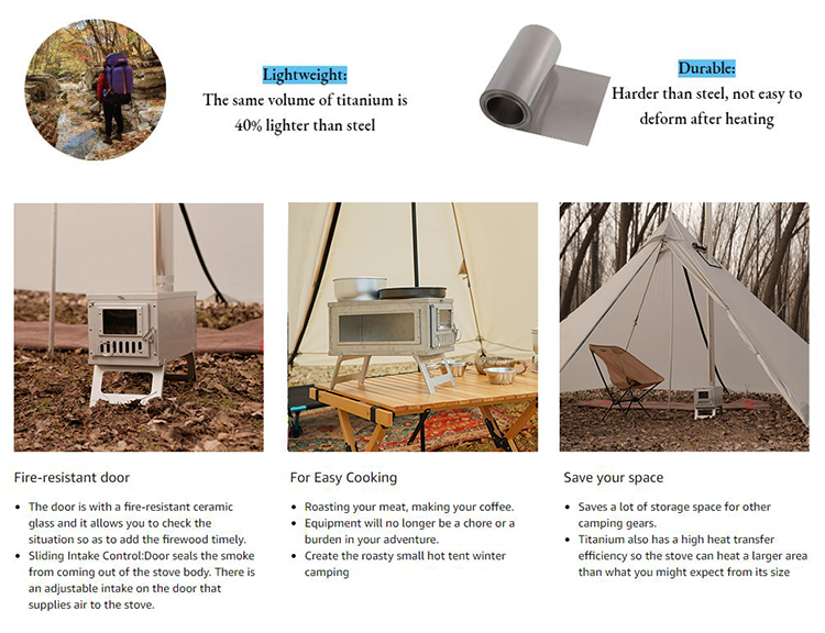 tent stove