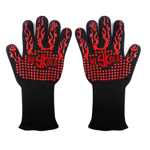 Flame Knitting · 300℃ Barbecue Shield - BBQ gloves
