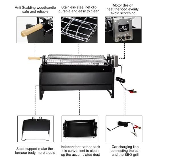 ready to ship camping grill