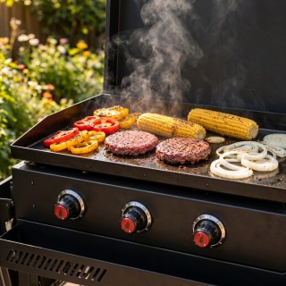 4-Burner Outdoor Gas Grill